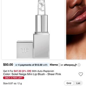 Tom Ford Mini Lip Blush — Sheer Pink